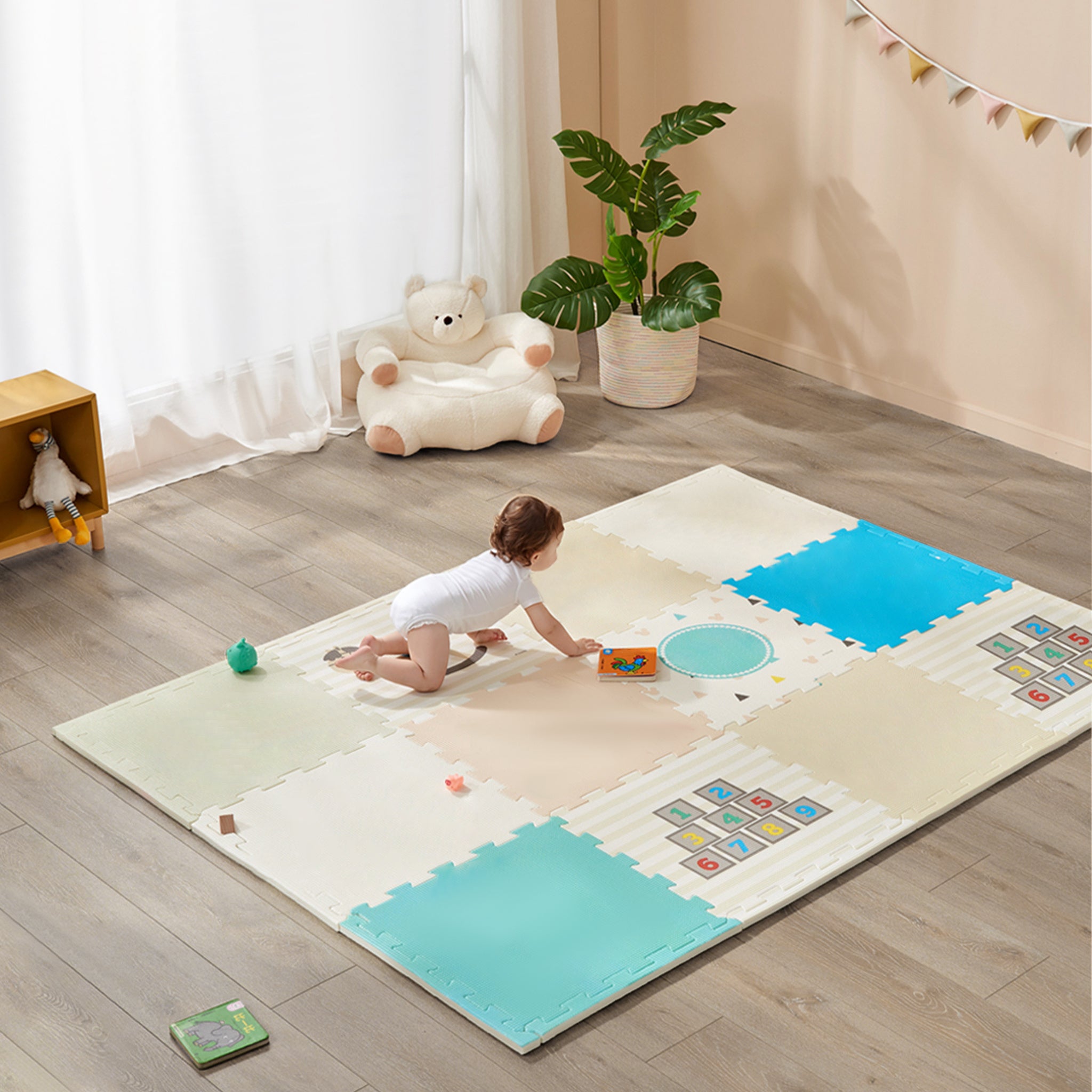 Pavimento Vinilico Adesivo PVC 5mm – Matte Wood Brown – 18 o 36 Pezzi