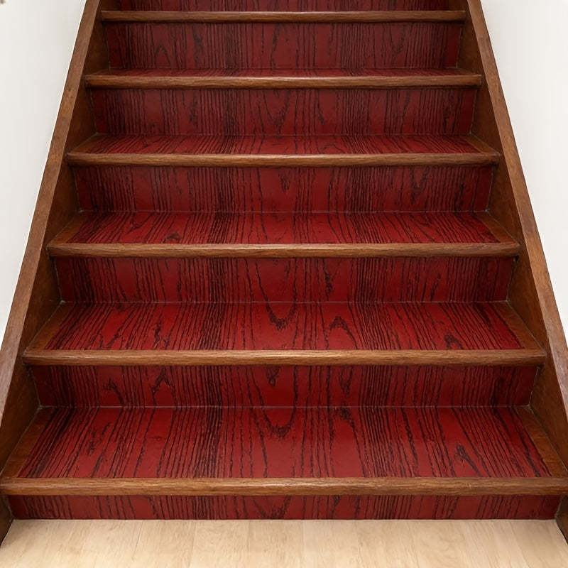 Self-adhesive Waterproof and Anti-slip Vinyl Floor Stickers, Easy to Peel and Apply for Decorative Covering. Durable and Scratch-resistant for Home Upgrades. Removable Stickers Are Perfect for Renovating Stairs, Furniture, Do