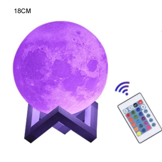 LAMPADA ILLUMINAZIONE ZEN MOON LED 16 COLORI