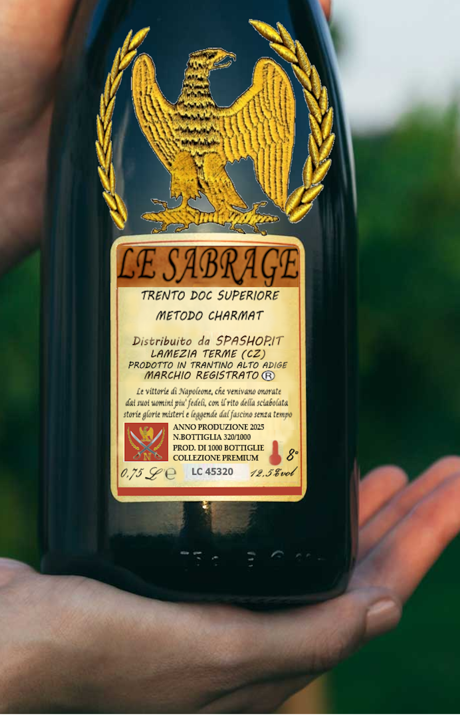 Le Sabrage® – Spumante Trento DOC 0,75L