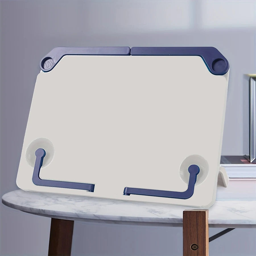 1 PC Lightweight Adjustable Portable Book Stand，  for Reading,  Music Score, Drawing, and More - Durable Plastic Construction