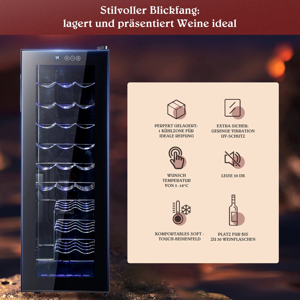 2025 78L intelligent constant temperature wine cabinet Household tea cold drink wine red wine cabinet Refrigerator