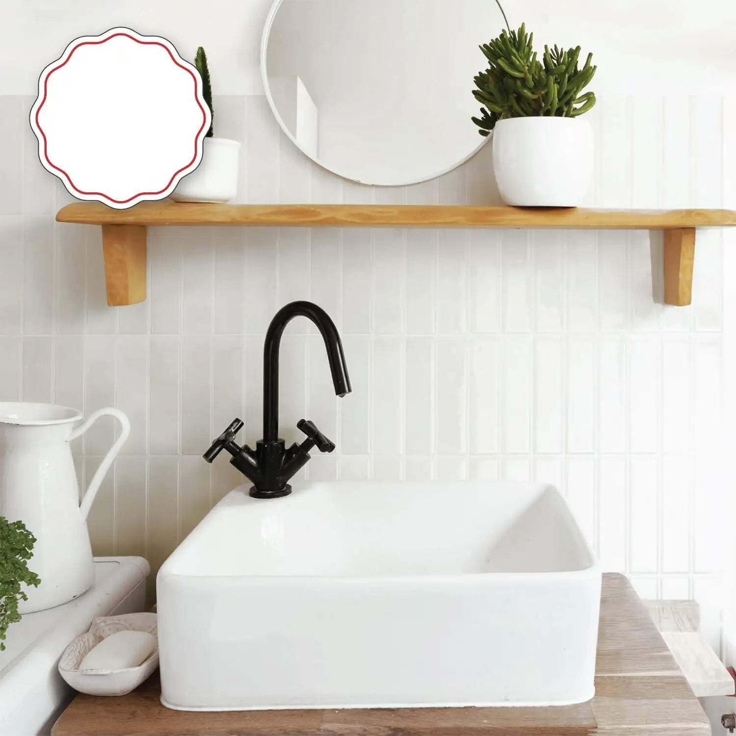 1/5/10/15/20pcs Self-Adhesive Wall Tiles Stickers, Heat Resistant Peel AndStick Kitchen Backsplash, Waterproof Wall Tile Sticker