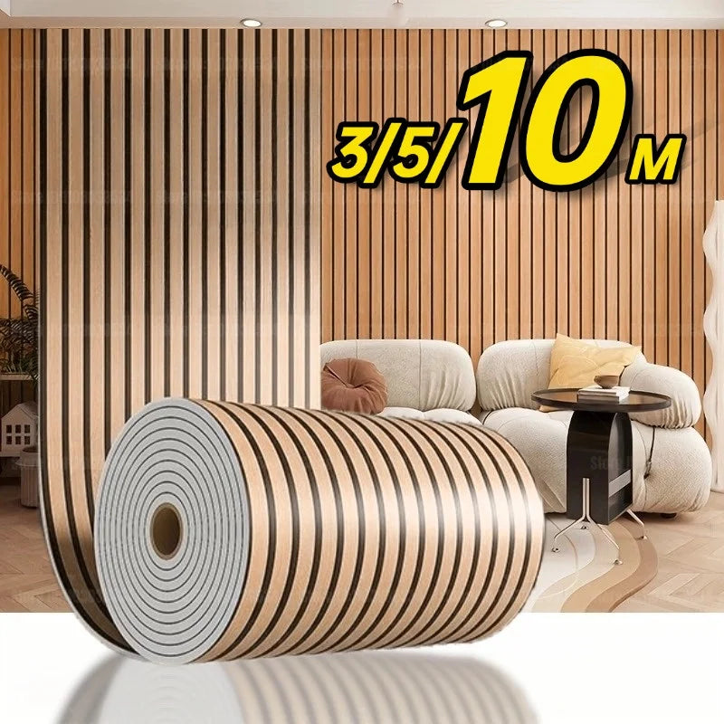 3/5/10M Imitation Grille Self Adhesive Wallpaper for Bedroom Walls Foam Peel and Stick Wallpapers Contact Paper Wall Stickers