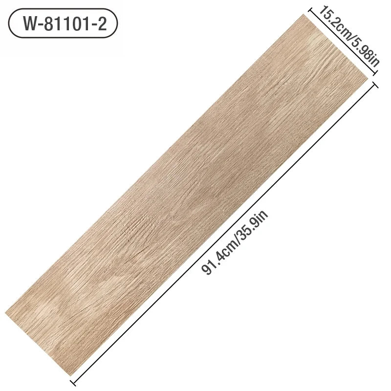 Adesivo Pavimento Effetto Legno PVC – Set 36 Pezzi (5 m²)