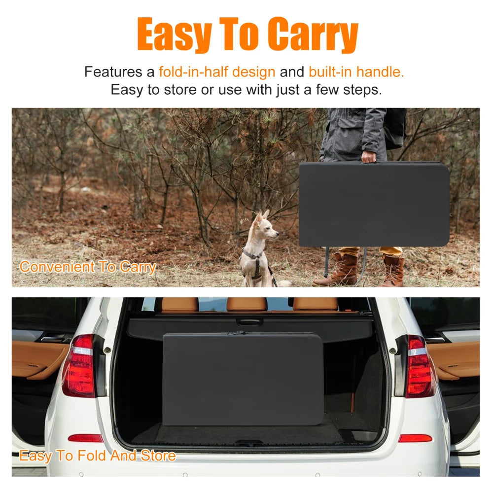 244cm Heavy Duty Portable Folding Table - 135KG, Multi-Functional Fold-Up Table, Indoor Outdoor Use for Camping Picnic Parties