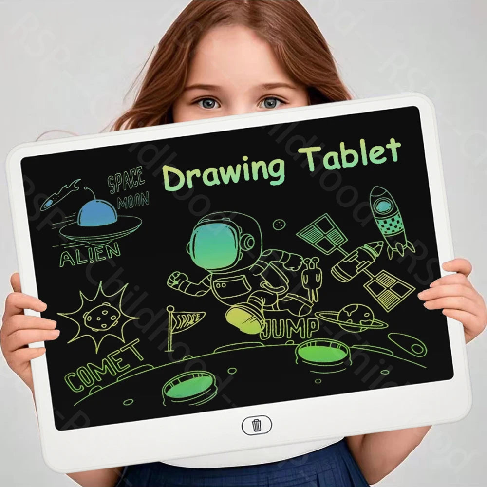 11/13/16 Inch LCD Drawing tablet Writing Board Kids Doodle Painting Handwriting Pads Toys for 3 4 5 6 7 8 Years Girls Boys Gifts