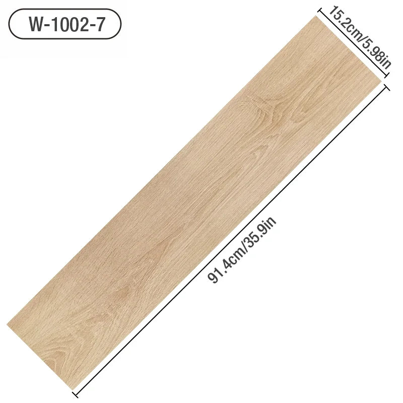Adesivo Pavimento Effetto Legno PVC – Set 36 Pezzi (5 m²)