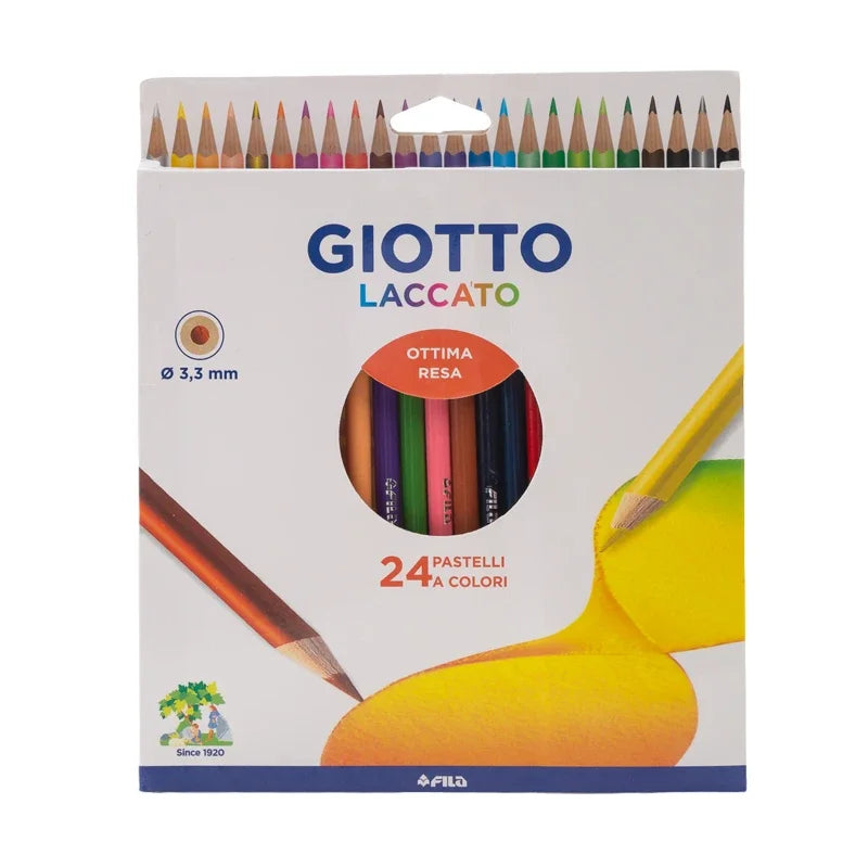 24 Pieces/Box Wooden Colored Pencils Kawaii Children Drawings Non-toxic Art Round Pencil for Students School Supplies