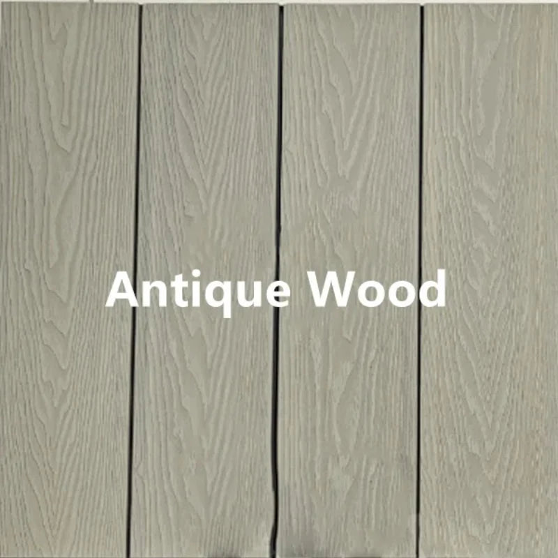 3 items DIY outdoor wood-plastic floor,Wood-plastic composite wood-plastic pavement floor engineering wooden floor is easy