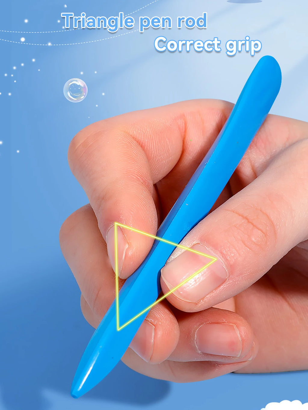 12-36 Color Kawaii Double-headed Triangle Crayon Children's Oil Painting Sticks Safe and Harmless Early Art Educational Supplies