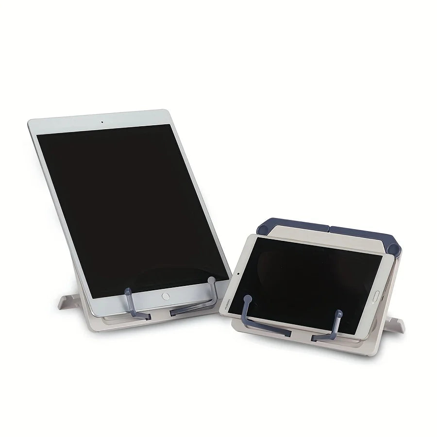 1 PC Lightweight Adjustable Portable Book Stand，  for Reading,  Music Score, Drawing, and More - Durable Plastic Construction