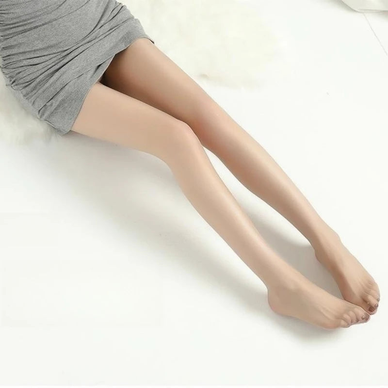 0D Women's Seamless Ultra-thin Nylon Tights 0D Sheer to Toe Pantyhose Sexy Stockings Collant Hot Donna for Female