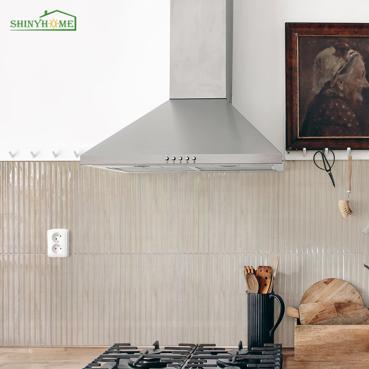 10/30pcs Wood Grain Peel & Stick Backsplash Tiles, 22.86cm x 29.97cm - Easy Apply Adhesive for Kitchen, Bathroom, Wall