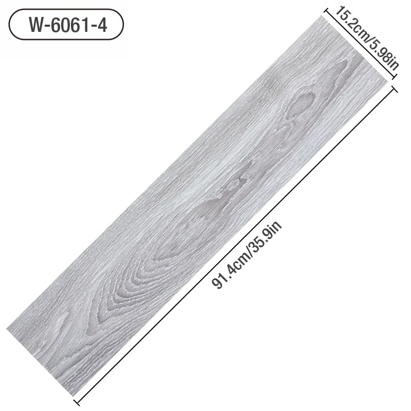 Adesivo Pavimento Effetto Legno PVC – Set 36 Pezzi (5 m²)