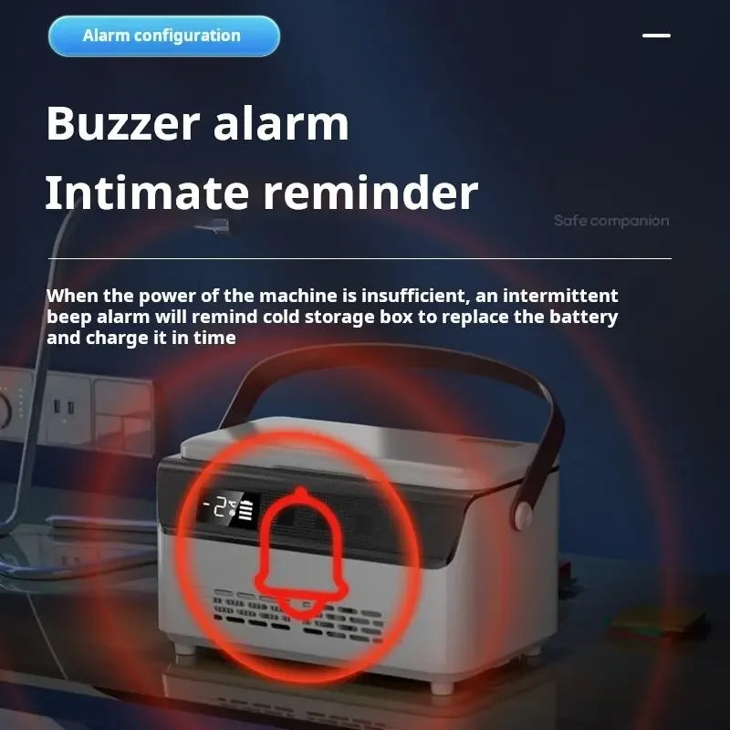 13600mAH*2 Insulin Cooler Mini Medicine Portable Refrigerator Smart Temperature Control LCD Display Medical Fridge for Travel