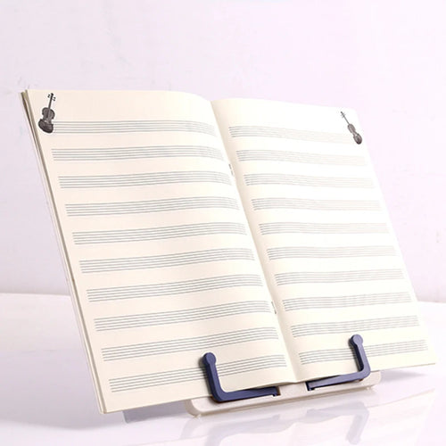 1 PC Lightweight Adjustable Portable Book Stand，  for Reading,  Music Score, Drawing, and More - Durable Plastic Construction