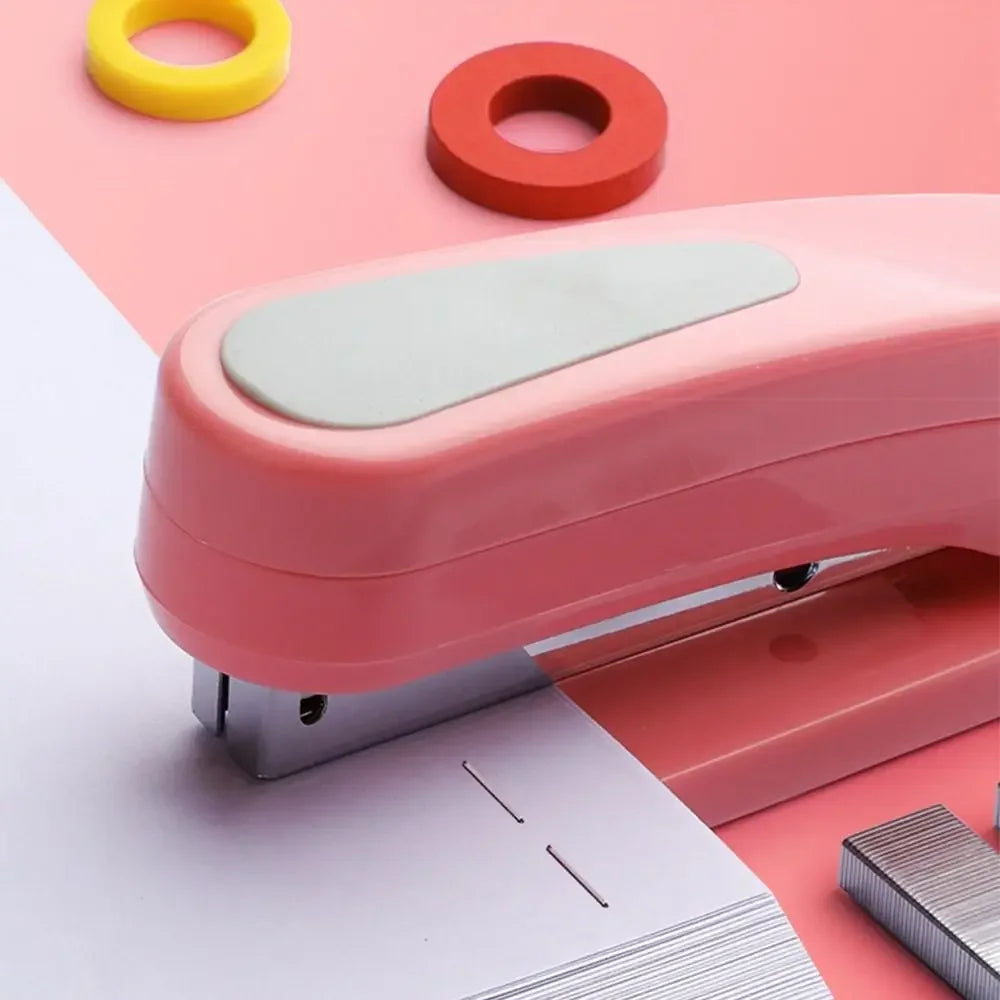 KW-TRIO 360 Degree Rotary Stapler Multifunctional Heavy Duty Stapler Thickened Effortless Long Stapler Office Binding Tools