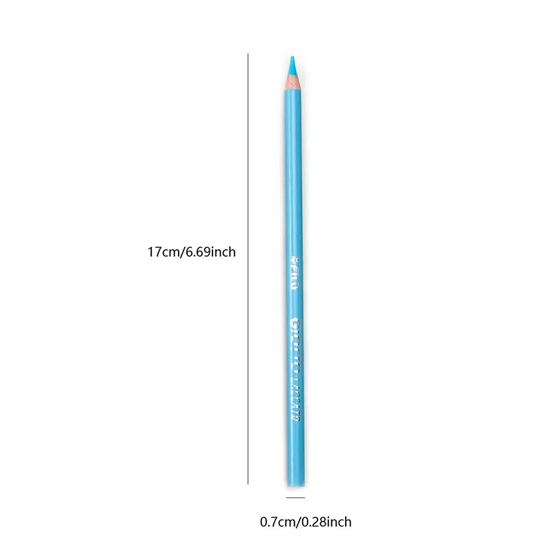 24 Pieces/Box Wooden Colored Pencils Kawaii Children Drawings Non-toxic Art Round Pencil for Students School Supplies