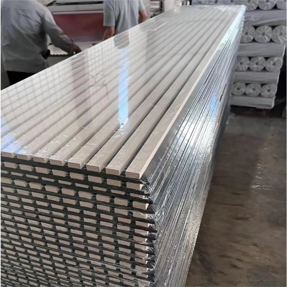 Oak surface polyester fiber sound insulation wall panel sound insulation board wood board