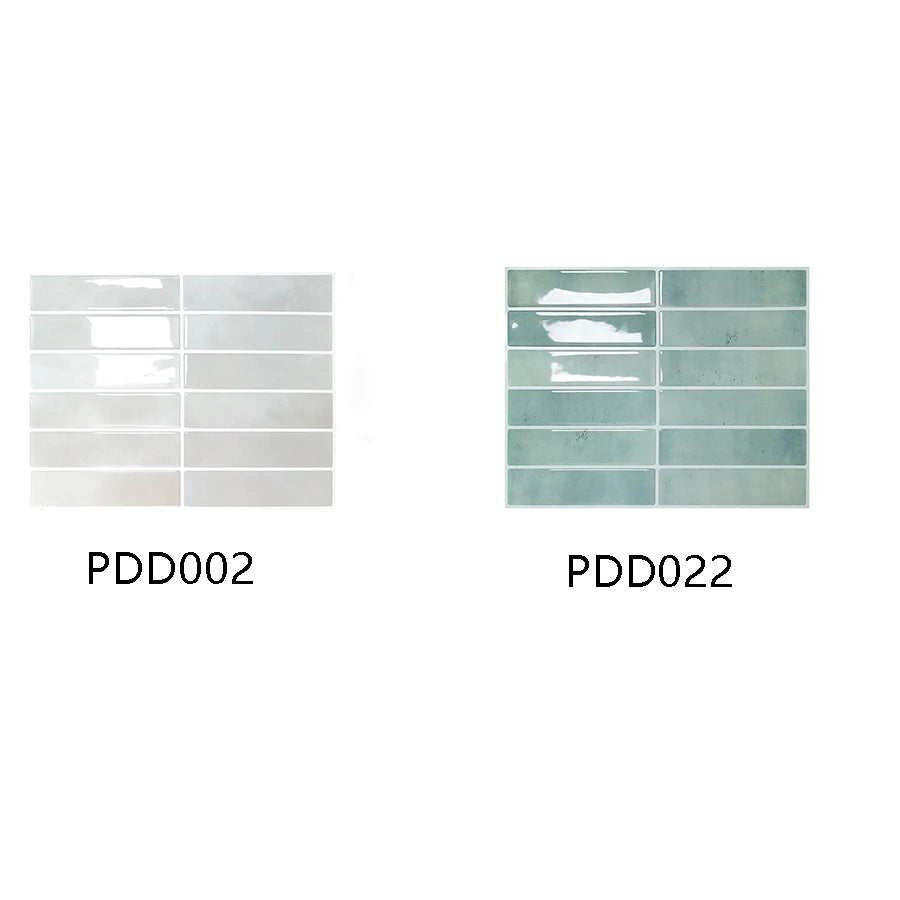 5/10/20pcs Self-Adhesive Wall Tile Stickers, Heat Resistant Peel AndStick Kitchen Backsplash, Waterproof Wall Tile Stickers