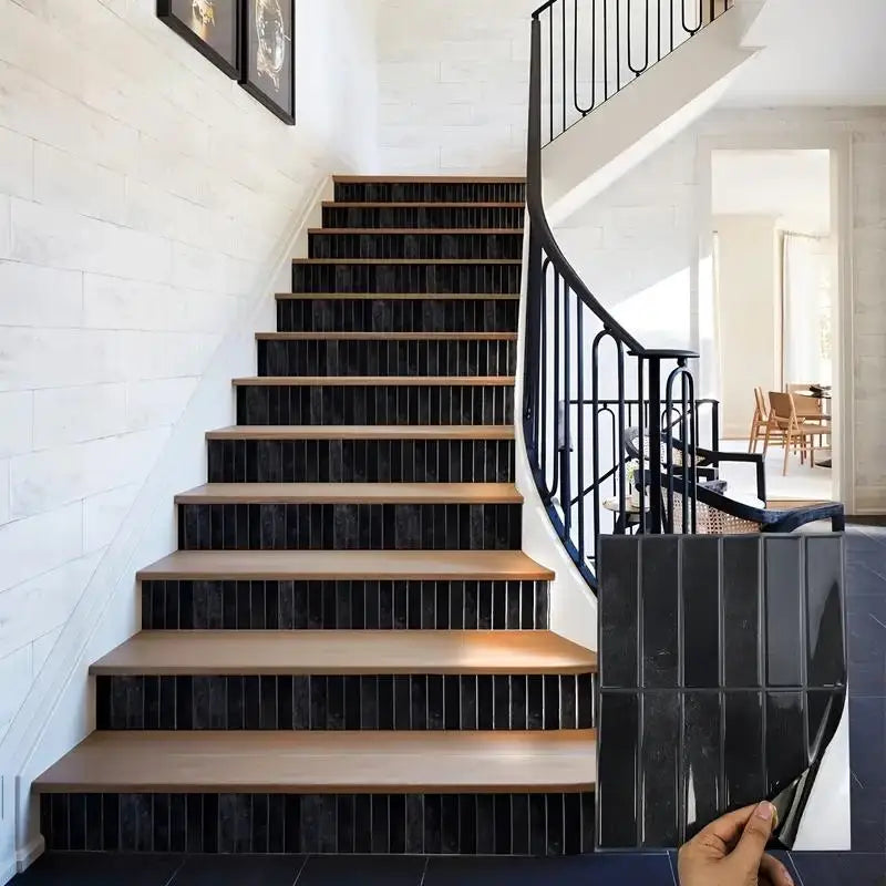 1/5/10/15/20pcs Self-Adhesive Wall Tiles Stickers, Heat Resistant Peel AndStick Kitchen Backsplash, Waterproof Wall Tile Sticker