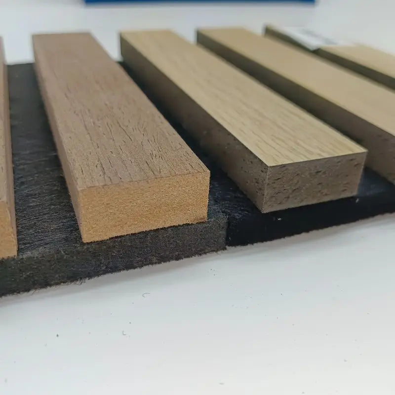 Oak surface polyester fiber sound insulation wall panel sound insulation board wood board