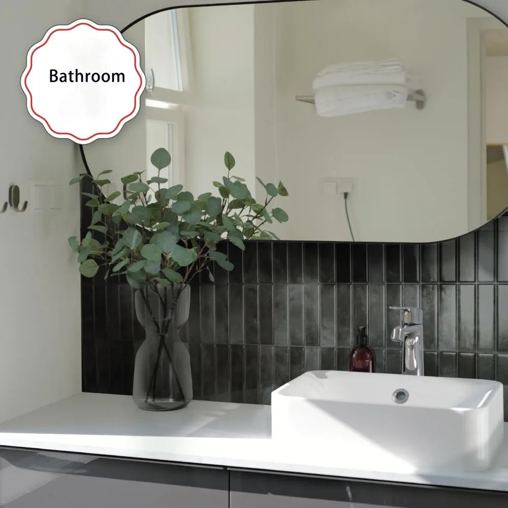 5/10/20pcs Self-Adhesive Wall Tile Stickers, Heat Resistant Peel AndStick Kitchen Backsplash, Waterproof Wall Tile Stickers