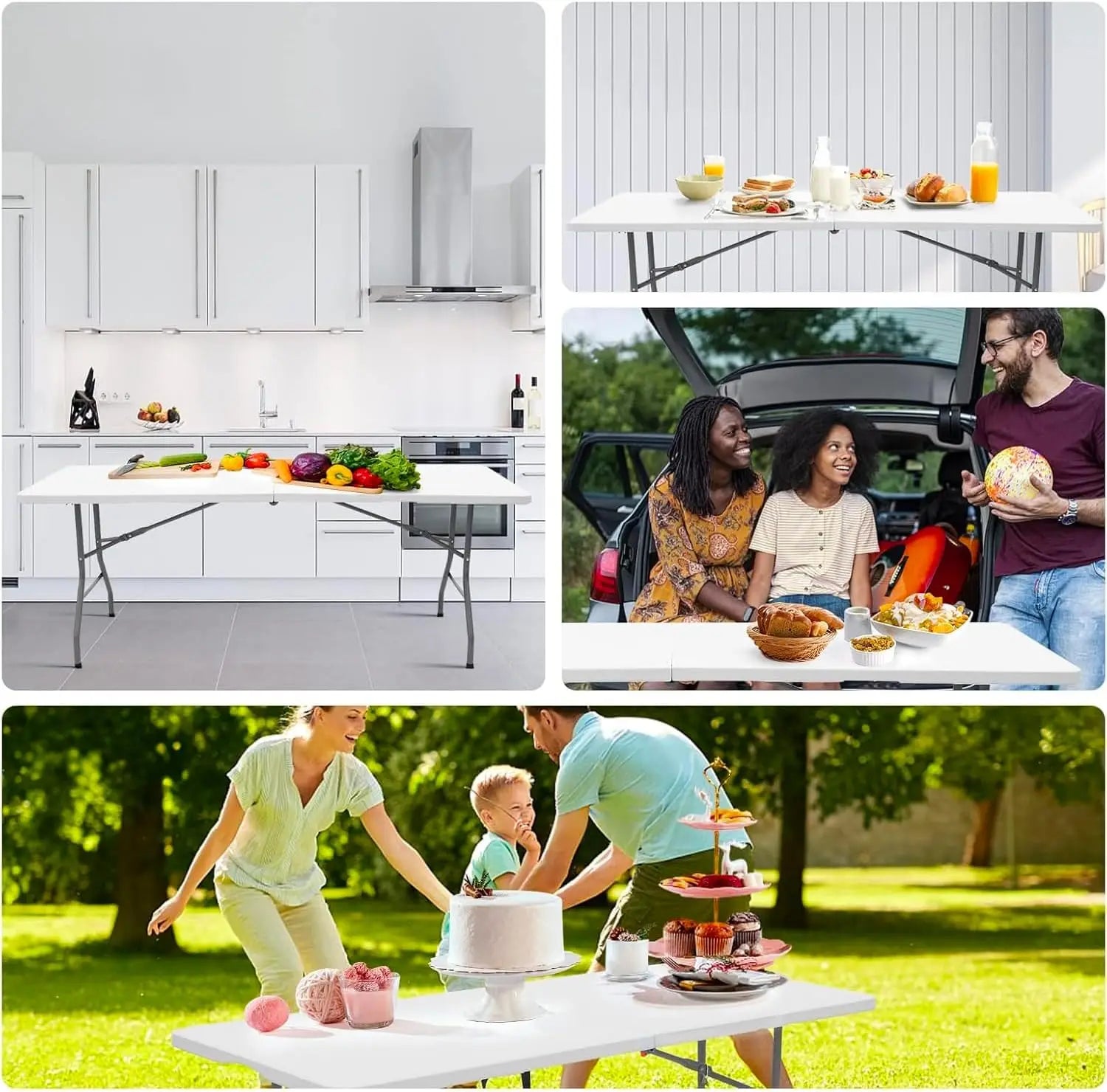 Tavolo Pieghevole Portatile Salvaspazio | Campeggio & Casa