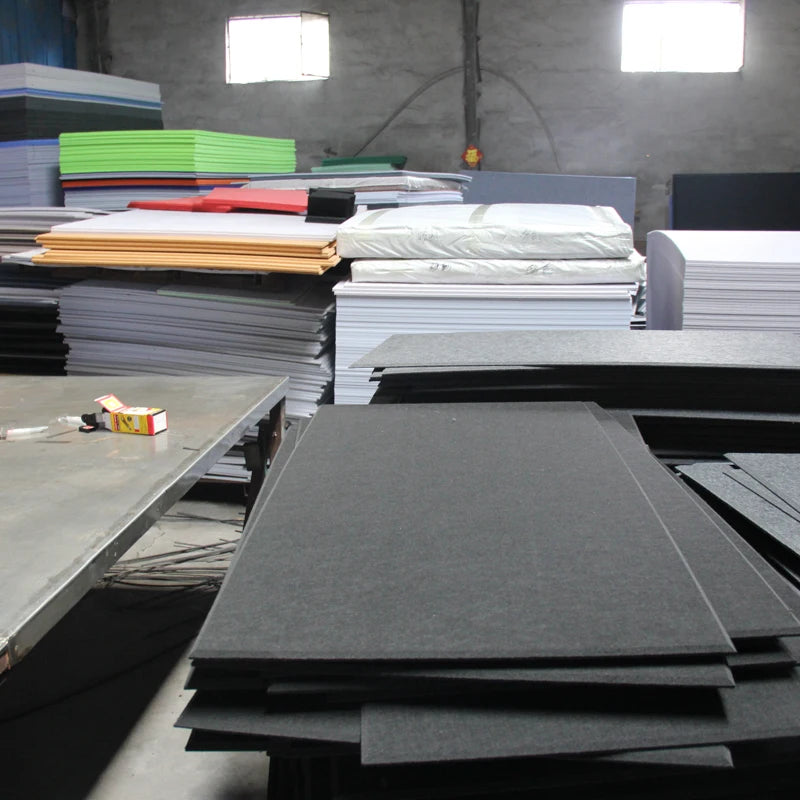 Oak surface polyester fiber sound insulation wall panel sound insulation board wood board