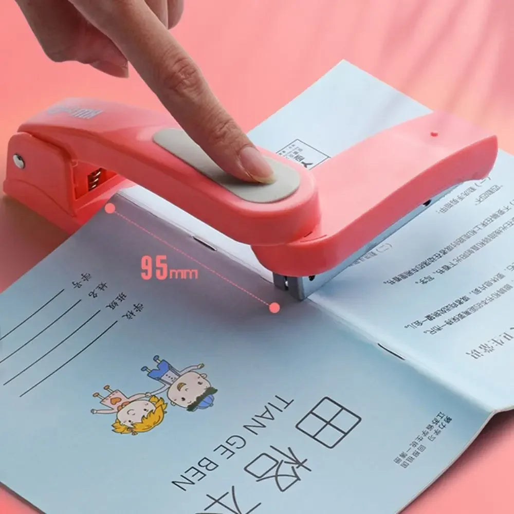 KW-TRIO 360 Degree Rotary Stapler Multifunctional Heavy Duty Stapler Thickened Effortless Long Stapler Office Binding Tools