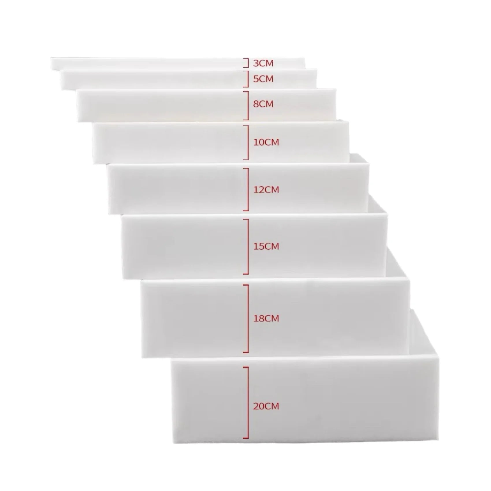 Pannello in Schiuma Memory Foam Personalizzabile – Imbottitura per Cuscini, Divani e Sedute