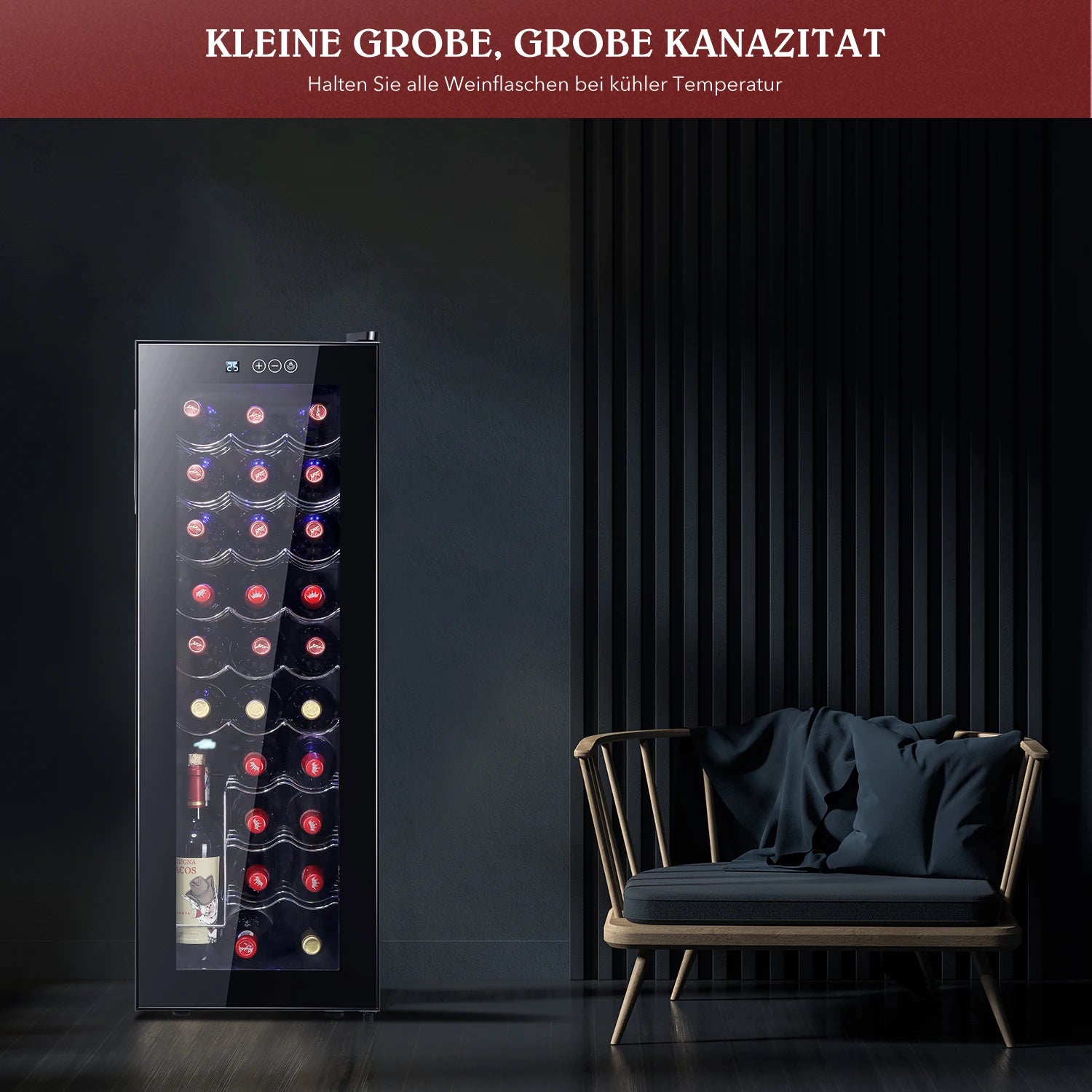 2025 78L intelligent constant temperature wine cabinet Household tea cold drink wine red wine cabinet Refrigerator