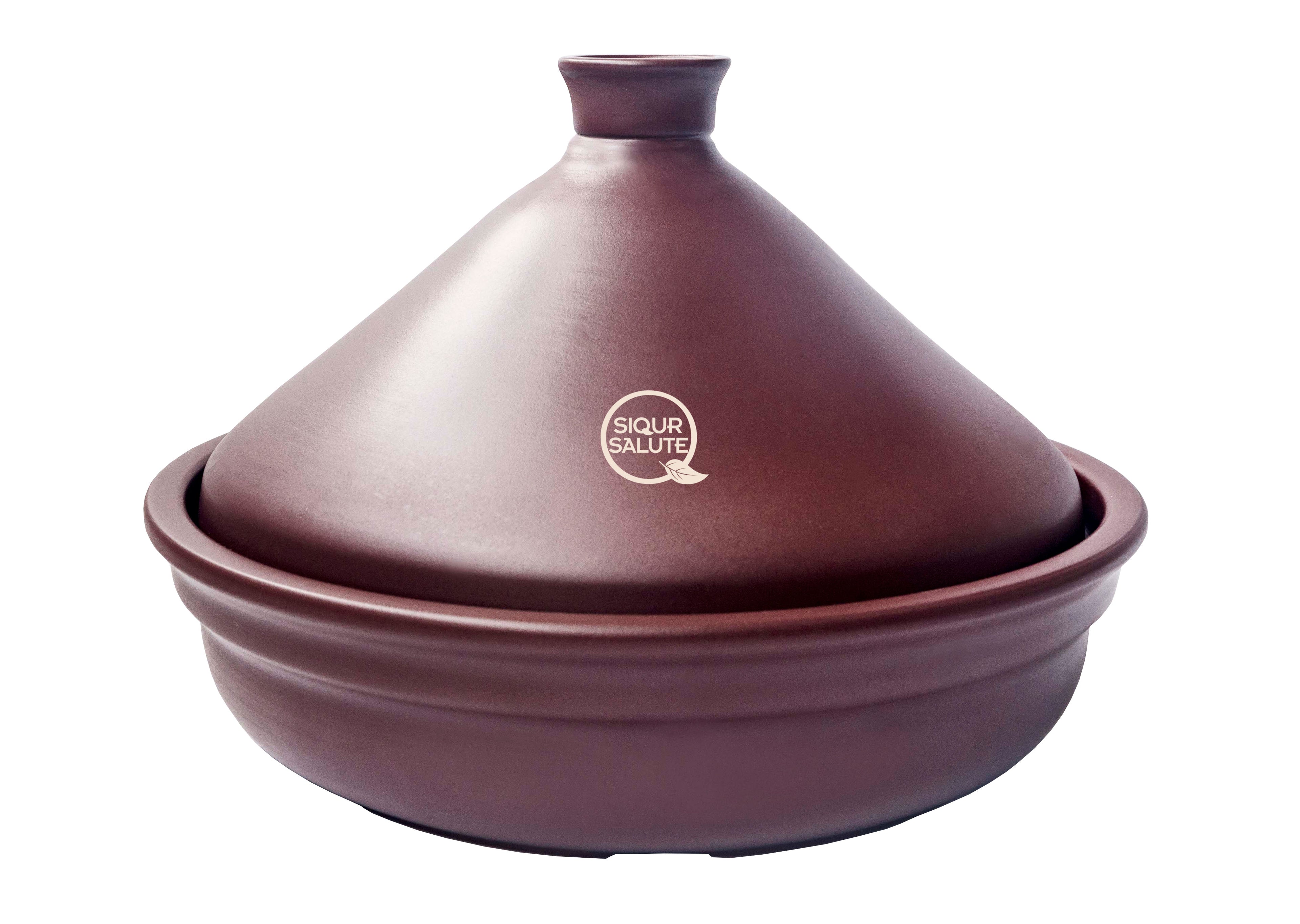 Tajine in Argilla Viola Zisha 22 o 26 cm