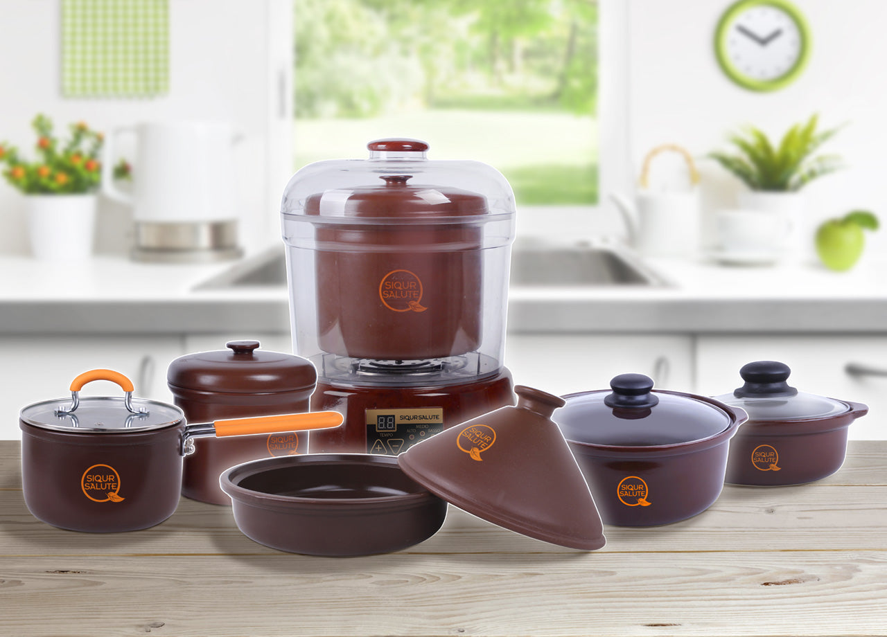 Tajine in Argilla Viola Zisha 22 o 26 cm