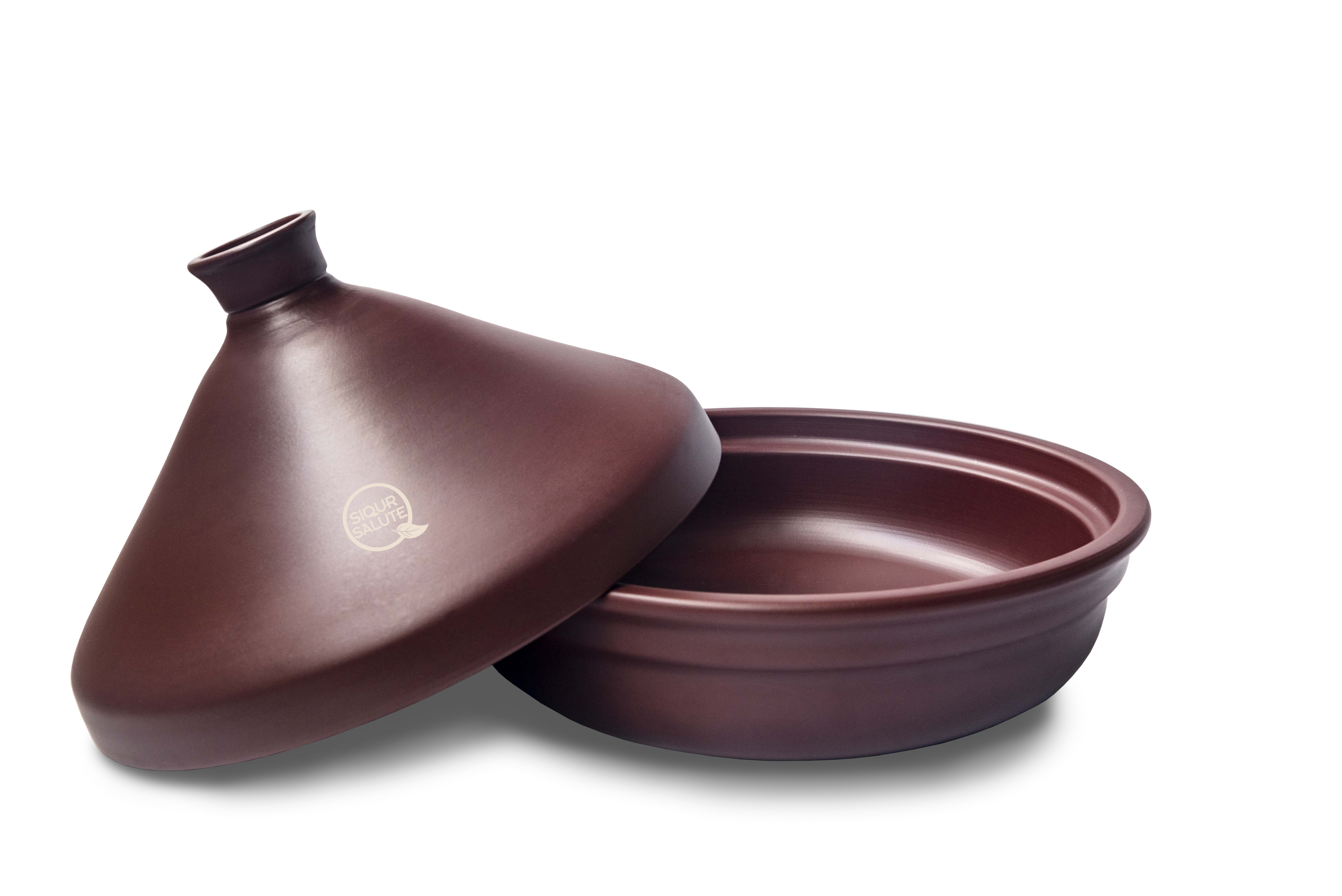 Tajine in Argilla Viola Zisha 22 o 26 cm