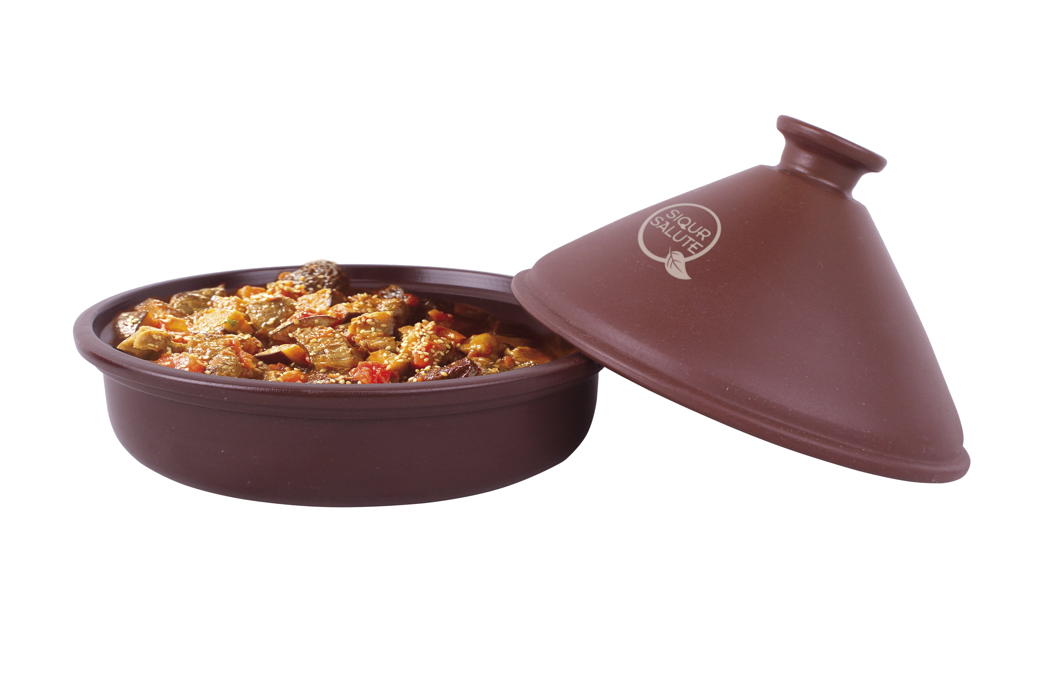 Tajine in Argilla Viola Zisha 22 o 26 cm